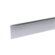 Hoekprofiel Gepoedercoat zilver 103608 Hoekprofiel Gepoedercoat zilver 103608
